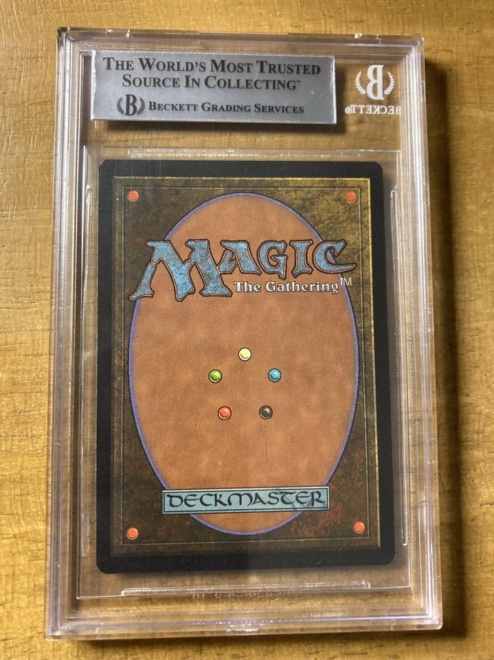 MTG✨EVERGLADES✨Visions BGS Quad 9’s+ MINT 1996 Bounce/Double Mana Land Pop 1 ! - Image 2 of 2
