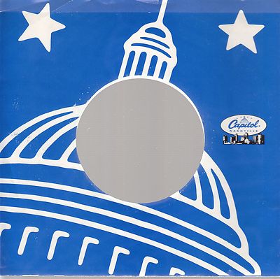 Company Sleeve 45 Capitol Nashville - Glossy Blue w/ Capitol Dome (1990) Garth
