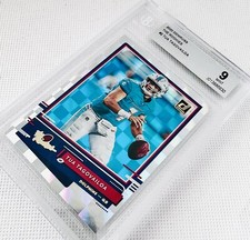2020 Panini Donruss Tua Tagovailoa RC “The Rookies” Rookie Card BGS 9 Mint 🔥