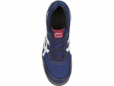 ASICS WINJOB CP201 FCP201 4901 Indigo Blue White Working Shoes | eBay