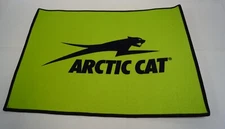 Arctic Cat Green Thin Felt Decorative Floor Mat  24"x36" 380312436 *Please read*