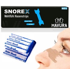 SNOREX nose patches feel good better breathing nose strips snoring 30pcs