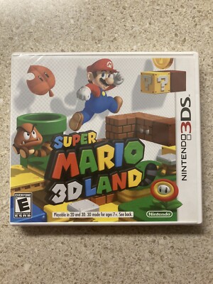 Super Mario 3D Land Nintendo 3DS Original First Print White Case Brand New