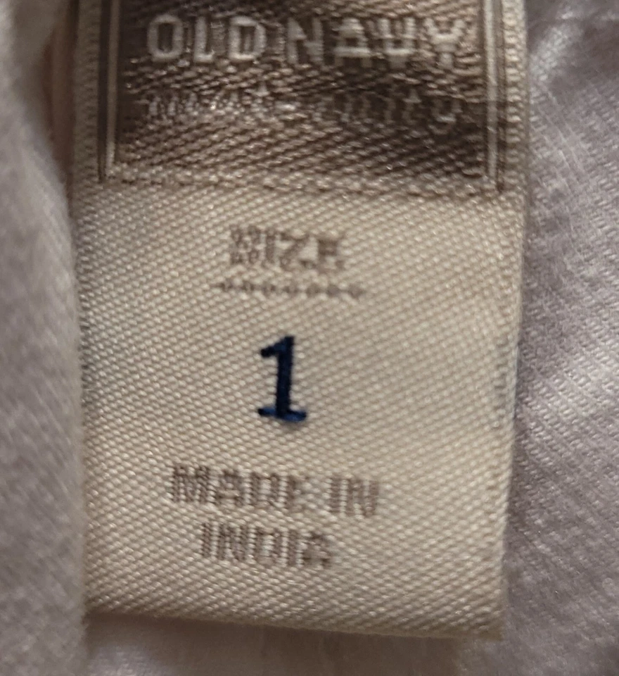 Old Navy Size 1 Maternity Womens Solid White Shorts - Image 4 of 4