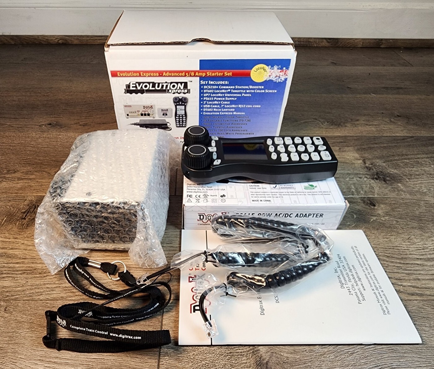 *READ DESCRIPTION* Digitrax Evolution Express Advanced 5A/8A Starter Set 652667010702 eBay
