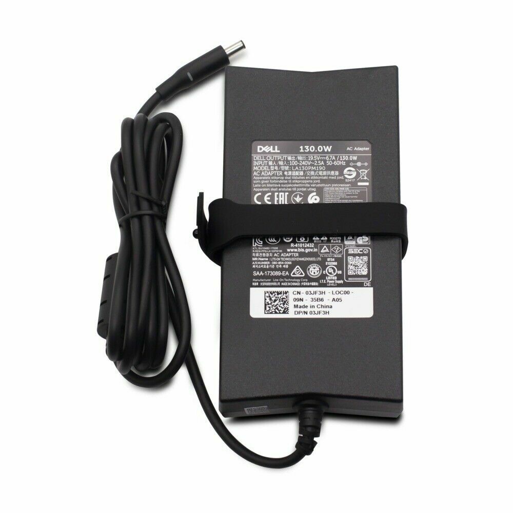 AC Adapter Battery Charger UK 19.5V Dell 6TTY6 130W 4.5 X3.0mm 19.5V 4.5mmX3.0mm