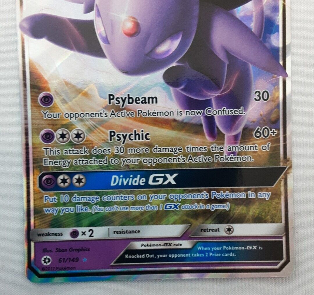 Pokémon Tcg: Espeon Gx (152/149) - Sm1 Sol E Lua em Promoção na Americanas