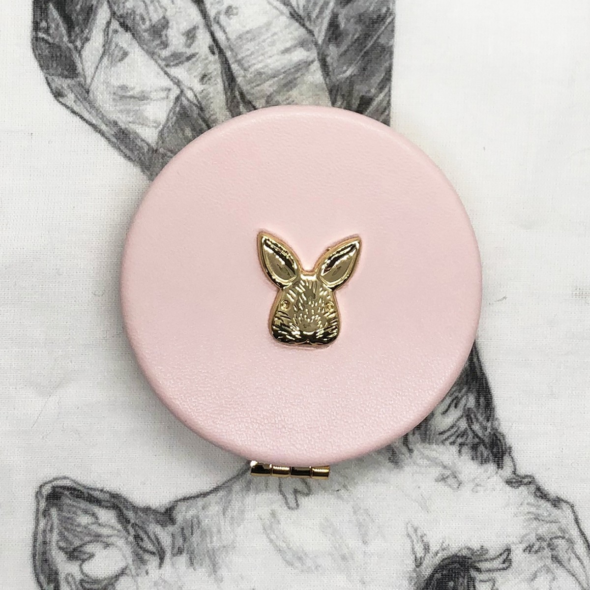 ♡ Olivia Burton ♡ Bunny Compact Mirror Blossom Gold
