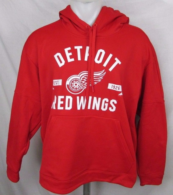 adidas red wings hoodie