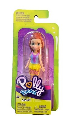Polly Pocket Lila Doll 3.25 inches Ages 4+ BRAND NEW