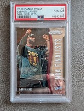 2019-20 Panini Prizm - Nba Finalists LeBron James #3 PSA 10
