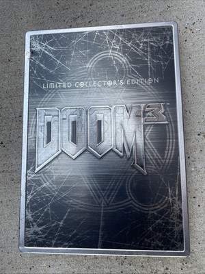 Doom 3: Limited Collector's Edition (Microsoft Xbox, 2005) HEAVY USED