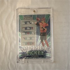 2022 Panini Contenders Winning Ticket Insert Joe Burrow #9 Cincinnati Bengals