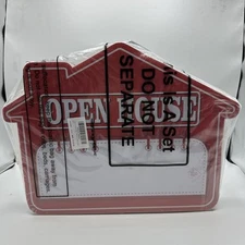 12 Pack Estate Sale Signs with Stakes 16'' x 12'' High Visibility for Sale