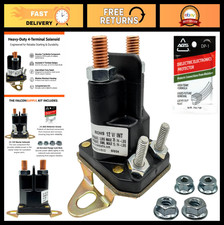 12V Starter Solenoid Kit for Toro TimeCutter, Fits Exmark Zero Turn Mowers, OEM