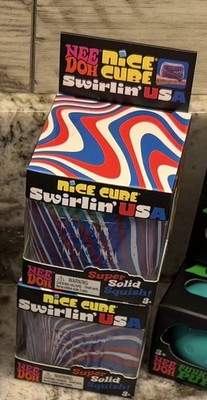 NEEDOH Nice Cube Swirlin USA   4th Of July Limited Edition, Brand New