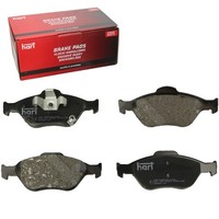 Kit 4 Vordere BremsbeläGe Hart FüR Daihatsu Charade Viii 1.33 16V