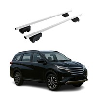 DachträGer GrundträGer FüR Daihatsu Terios 2017-2026 75Kg Stahl Silber 2 Tlg