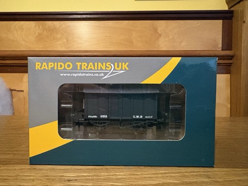 RAPIDO TRAIN SPUR OO 908001 GWR GRAUEISENNERZWAGEN #11152 NEUWERTIG VERPACKT NEU | Condition: New