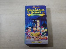 Disney Sing Along Songs Very Merry Christmas Songs volume 8 VHS Tape 1997 Mickey