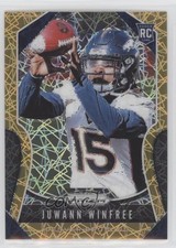 2019 Panini Prizm Rookies Lazer Prizm Juwann Winfree #387 0o87