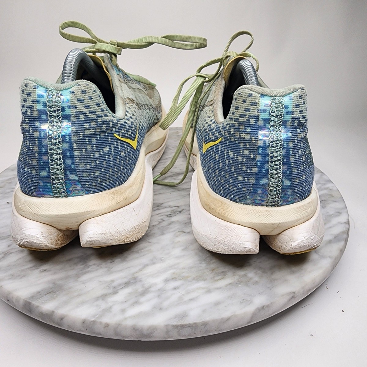 Hoka One One Mach X Running Shoes Green Dusk Cloud Mens Size 