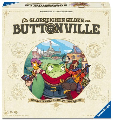 Die glorreichen Gilden von BUTTONVILLE - Kartenspiel ab 8 Jahre | Kudahl (u. a.)