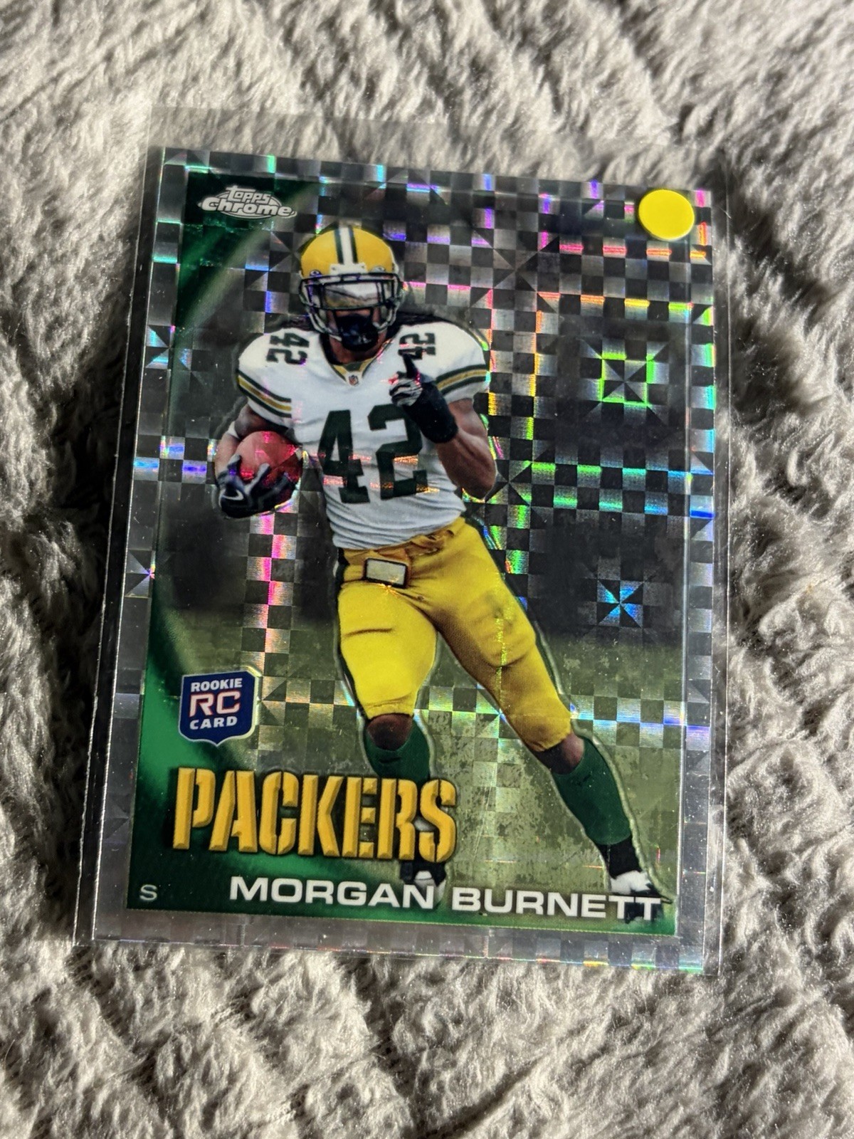 Morgan Burnett Topps Chrome #C14 X-Fractor