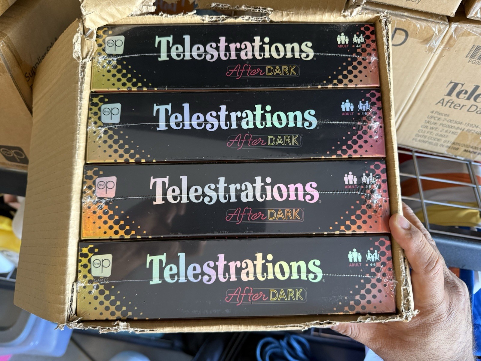 Telestrations After Dark Board Game 4-6 players New NIB