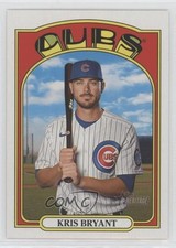 2021 Topps Heritage High Number Missing Stars Variation SP Kris Bryant #550 4z8