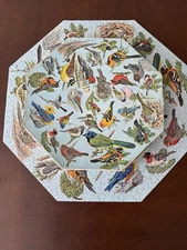 Vintage Springbok Jigsaw, Western Birds, Octagon Puzzle Incomplete