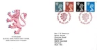 28/11/1989 -  GB FDC - Country Definitive - Scotland - 15p, 20p, 24p, 34p