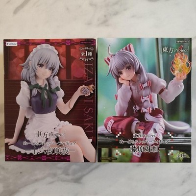 Touhou Project Izayoi Sakuya Fujiwara no Mokou Noodle Stopper Figur Sammlerstück