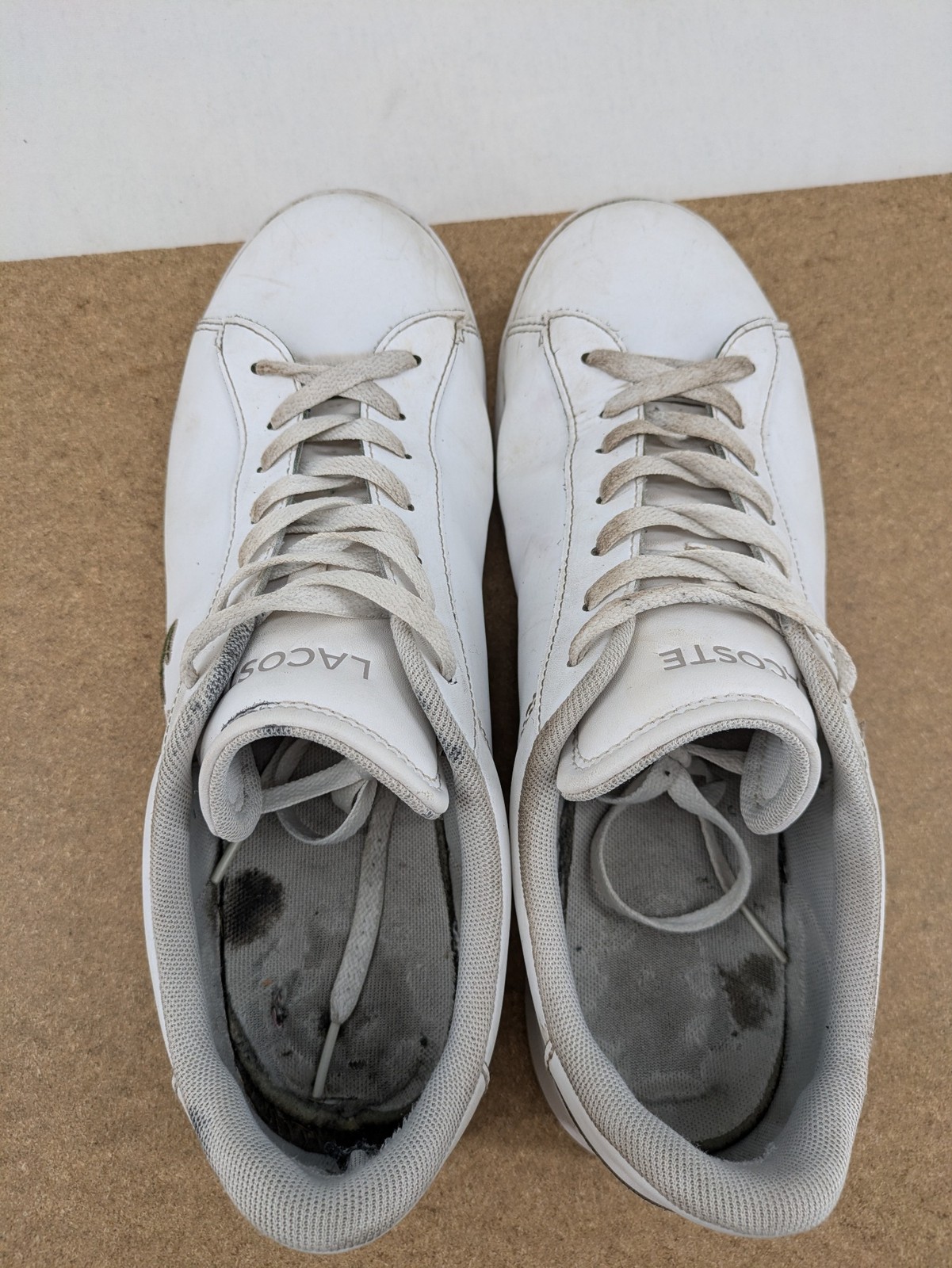 Lacoste Herren Carnaby SET 224 Sneaker Schuhe Größe 45 EU Weiß Freizeit Low Top image 4