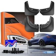 2026 Tesla Model Y Juniper Mud Flaps Easy Installation, Paint Protection, OEM