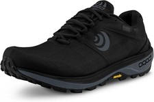 TOPO BLACK TERRAVENTURE 4WP WATERPROOF ATHLETIC SHOE MEN'S US 10 EURO 44 EUC