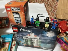 LEGO LOT  Disney The Haunted Mansion 40521 & FRANKENSTEIN NEW 7 Superhero Yoga