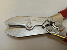 Malco Tools C5 Sheet Metal 5 Blade Pipe Crimper HVAC Tool 10" Long
