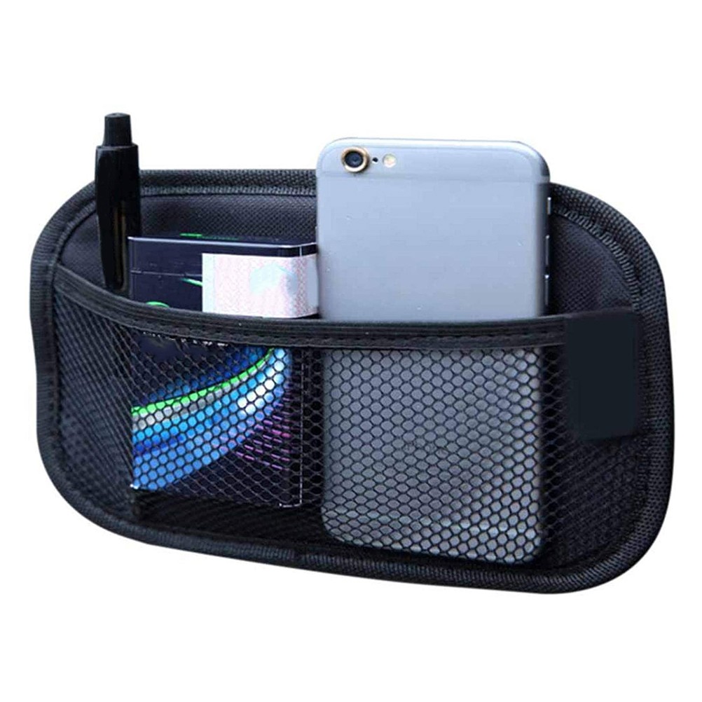 ♤ Auto-Klebe-Aufbewahrungs-Organizer Netztasche Netztasche Organizer FüR Die-image