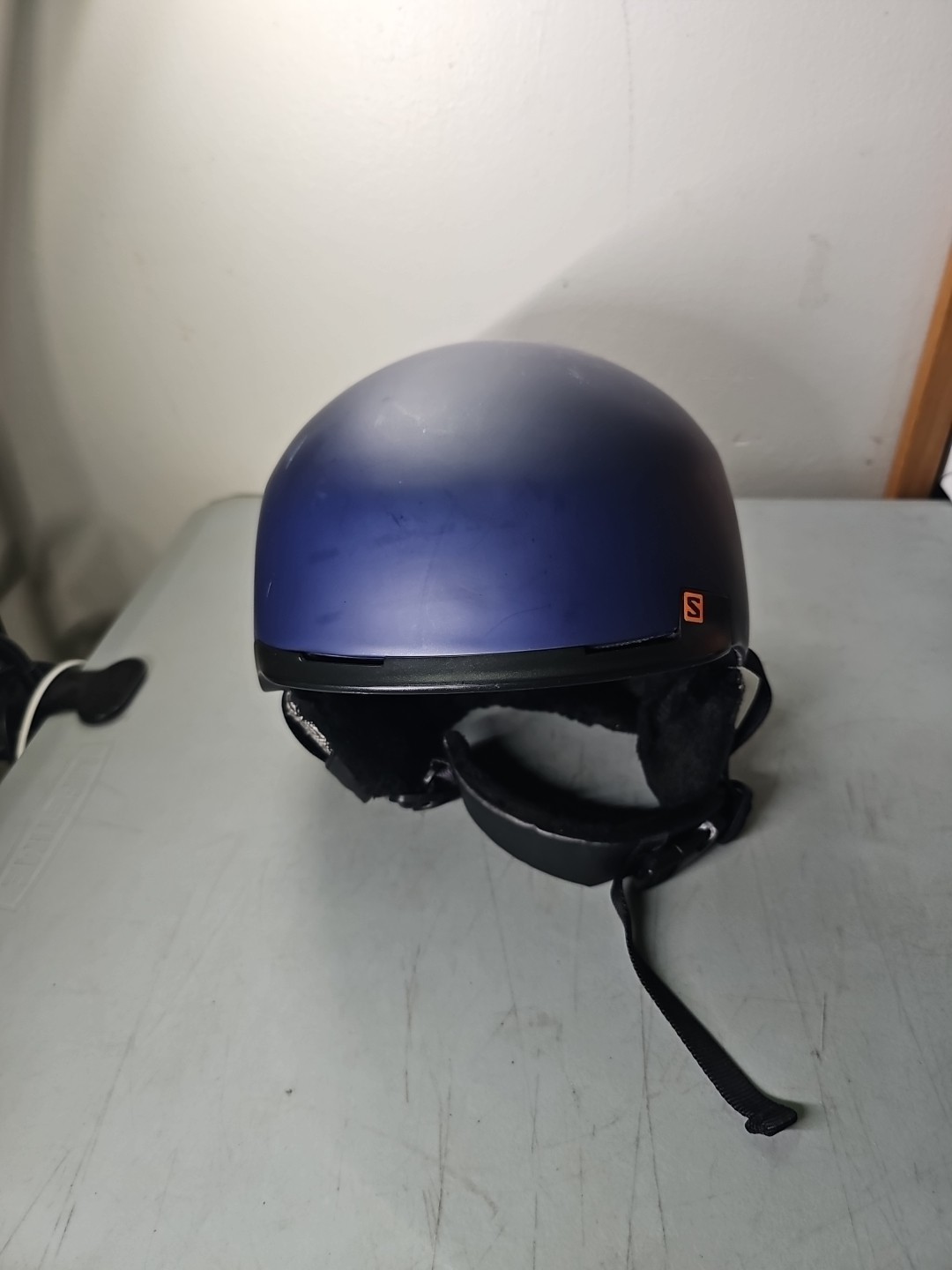 Casco da sci Salomon Hacker taglia small (55 56 cm) blu