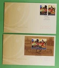 DR WHO 2009 AUSTRALIA 2 FDC QEII BIRTHDAY S/S R79443