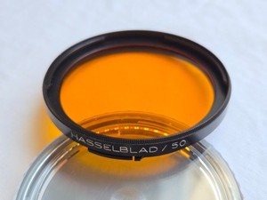 Original Hasselblad B50 Orange (O) Filter in Excellent Condition
