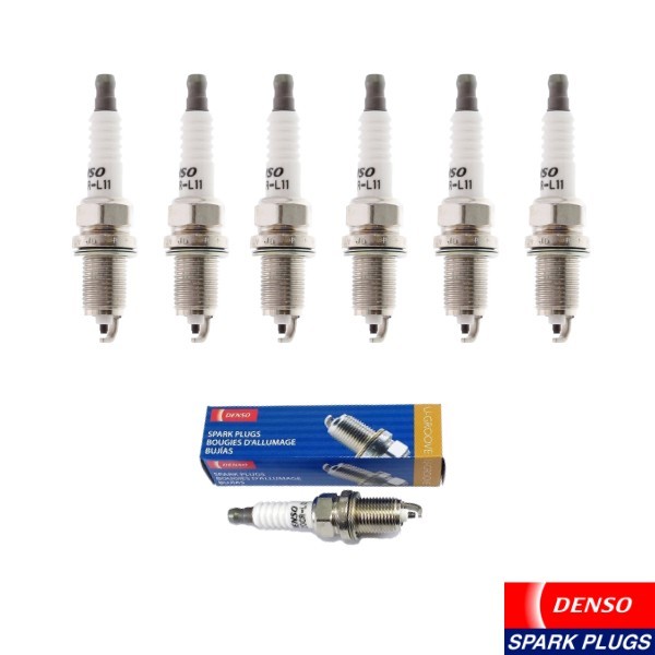 New Set of 6 DENSO U-Groove Conventional Spark Plug for Acura/ Honda/ Saturn