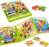 Kinderpuzzle Magnet 20 Teile Ab 3 Jahren Lernspielzeug FüR Reisen Roadtrip
