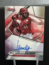 Topps 2025 Bowman's Best Best of 2025 Autograph Arnaldo Lantigua B25-AL Reds