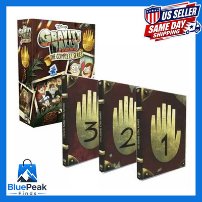 Gravity Falls Complete Series DVD Set Seasons 1-3 7 Discs Brand New 2018