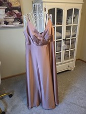 Azazie Bronzer Stretch Satin Bridesmaid Dress