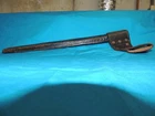 Leather musket bayonet scabbard