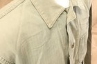 USMC Marine US Post-WW2 Korea Chevrons Stenciled P-47 HBT Combat Fatigue Shirt — photo 8