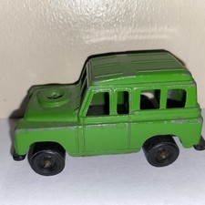 Vintage Tootsietoy Tootsie Toy Green Land Rover Truck Made In The USA